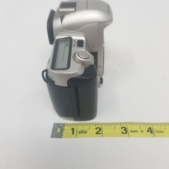 Pentax ZX-10 Silver And Black 35mm SLR Film Photography Camera Autofocus Flash - Picture 10 of 11